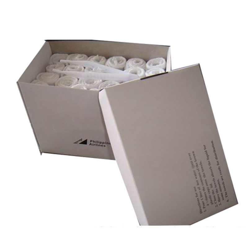 Singillatim Packaged Airlines specialium Boxed Rolled mantilibus